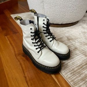 White platform Dr. Martens!